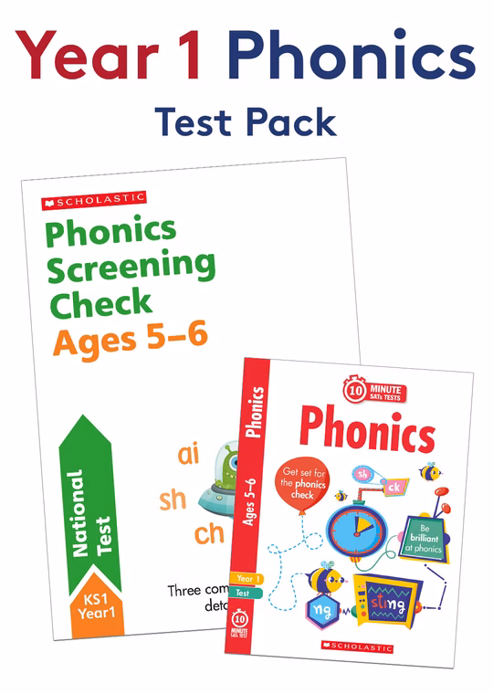 Year 1 Phonics Test Practice Pack (Ages 5-6)