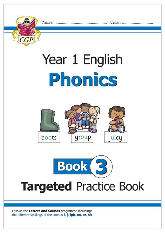 Year 1 Phonics Workbook Book 3 (Ages 5-6)