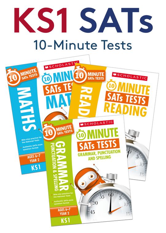 KS1 SATs 10-Minute Tests Pack (Ages 6-7)