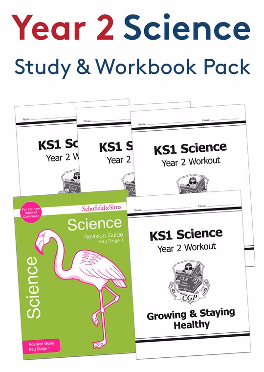 Year 2 Science Study & Workbook Pack (Ages 6-7)