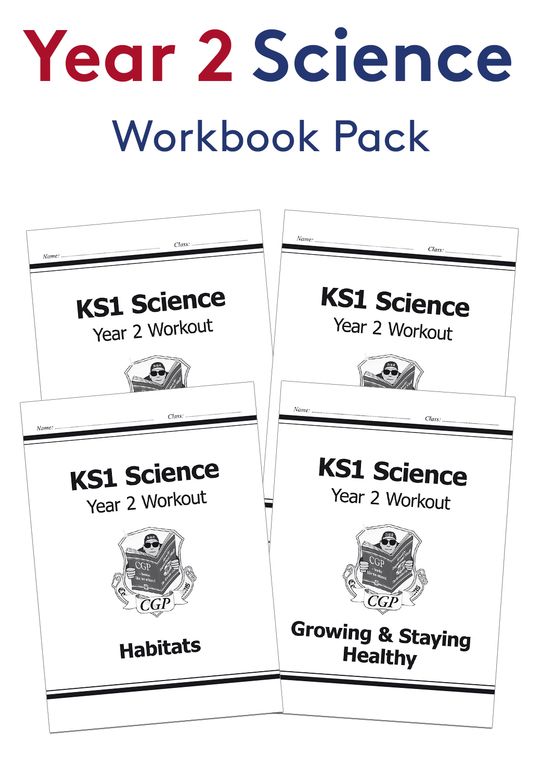 Year 2 Science Workbook Pack (Ages 6-7)