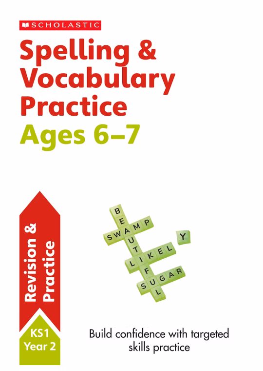 Year 2 Spelling & Vocabulary Workbook (Ages 6-7)
