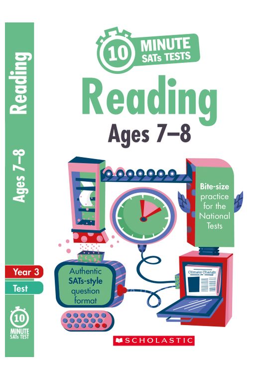 Year 3 Reading 10-Minute SATs Tests (Ages 7-8)