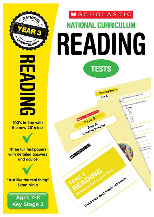Year 3 Reading SATs Practice Papers (Ages 7-8)