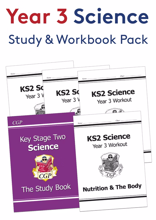 Year 3 Science Study & Workbook Pack (Ages 7-8)