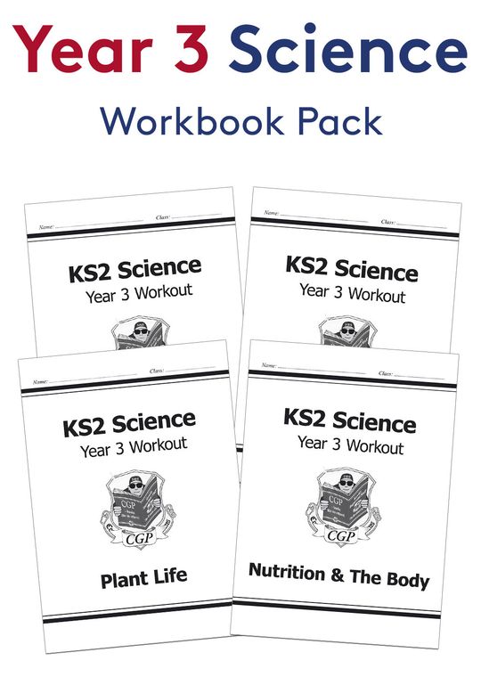 Year 3 Science Workbook Pack (Ages 7-8)