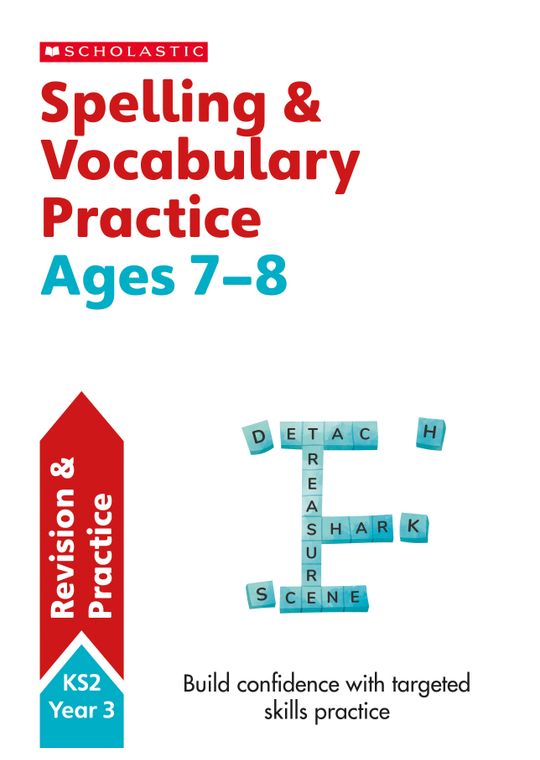 Year 3 Spelling & Vocabulary Workbook (Ages 7-8)