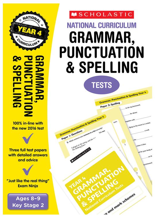 Year 4 SPaG SATs Practice Papers (Ages 8-9)