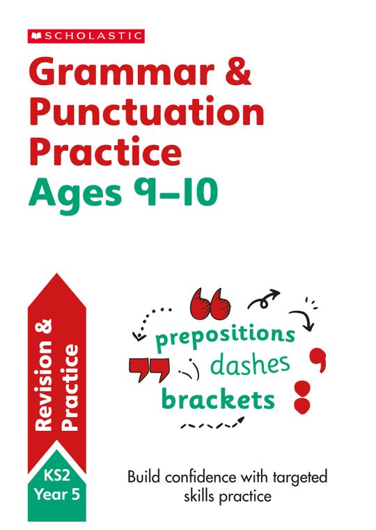 Year 5 Grammar & Punctuation Workbook (Ages 9-10)
