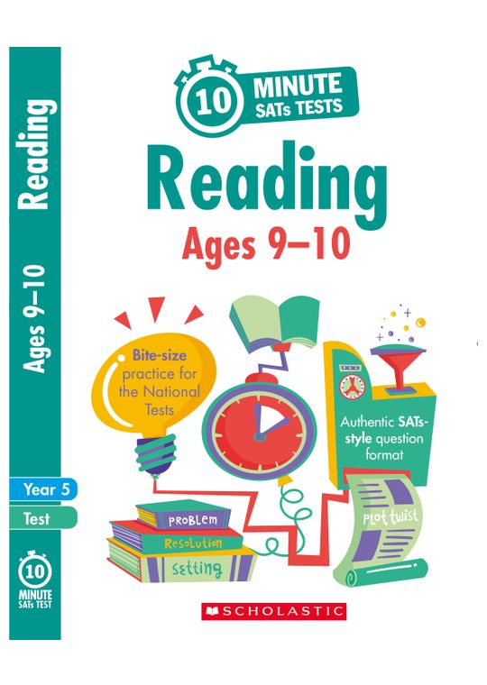 Year 5 Reading 10-Minute SATs Tests (Ages 9-10)