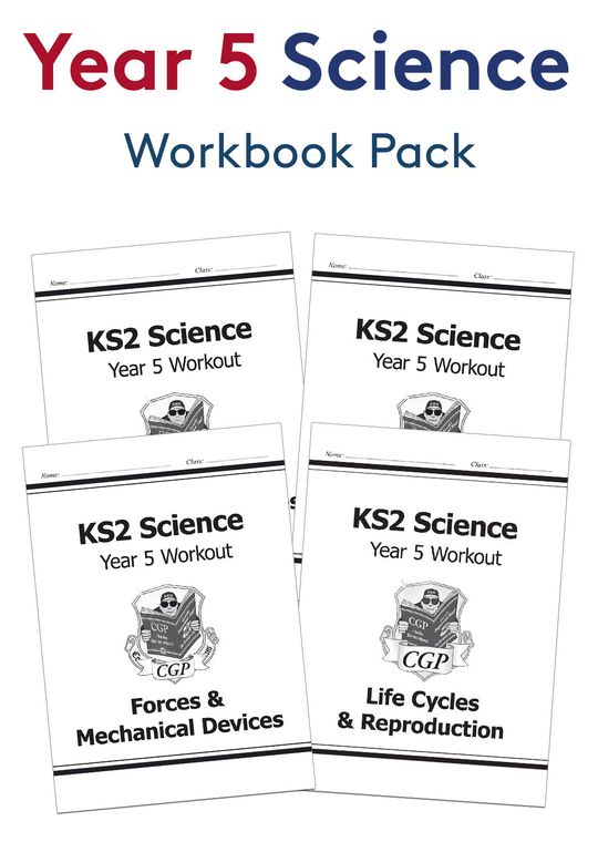 Year 5 Science Workbook Pack (Ages 9-10)