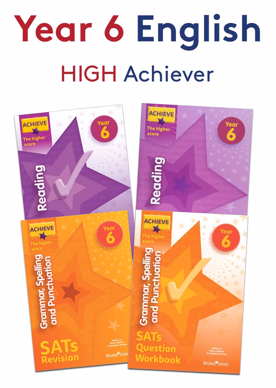 Year 6 English High Achievers Pack (Ages 10-11)