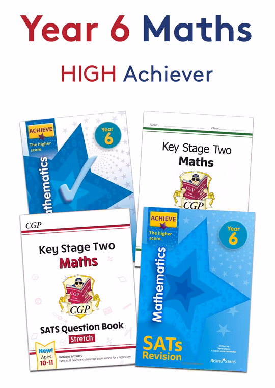 Year 6 Maths High Achievers Pack (Ages 10-11)