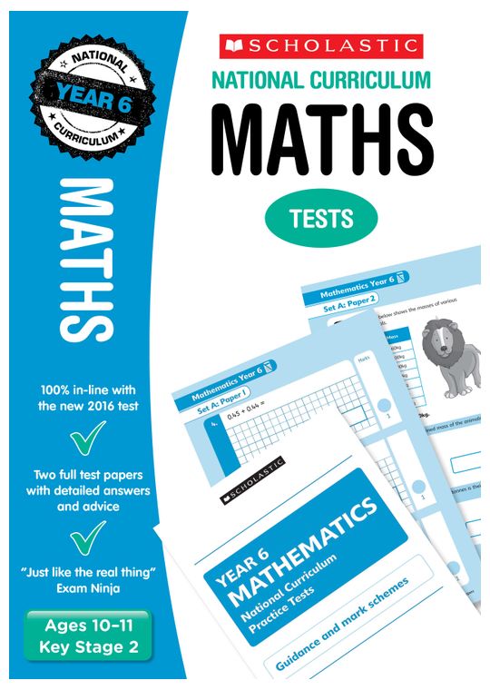 Year 6 Maths SATs Practice Papers (Ages 10-11)