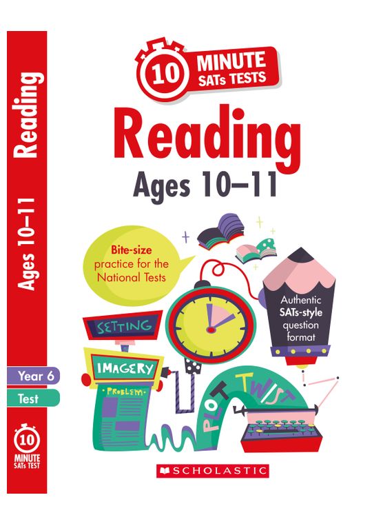 Year 6 Reading 10-Minute SATs Tests (Ages 10-11)