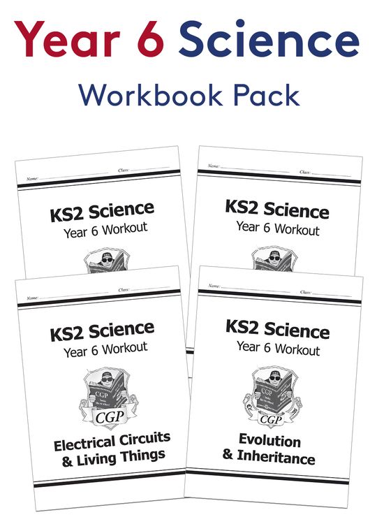 Year 6 Science Workbook Pack (Ages 10-11)