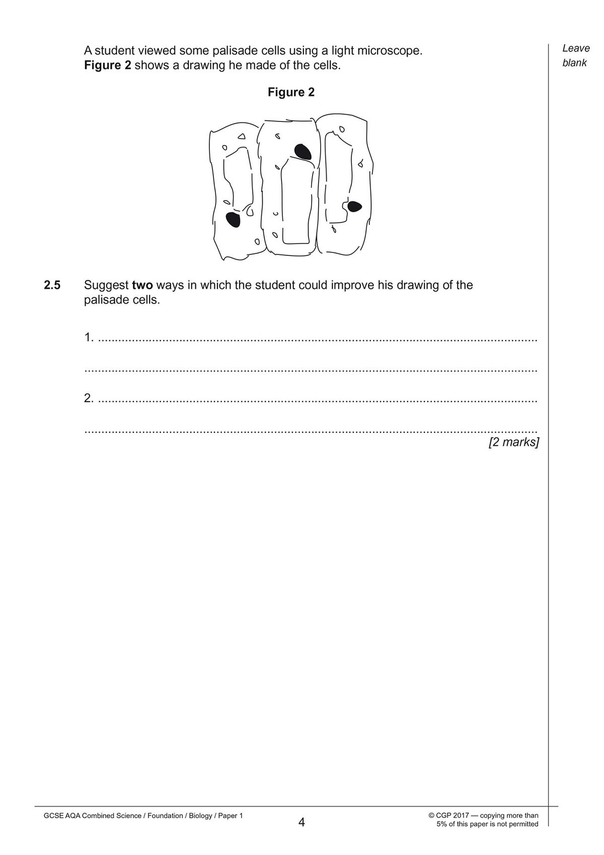 CGP AQA GCSE Combined Science Practice Papers Foundation Pack 2 envelope