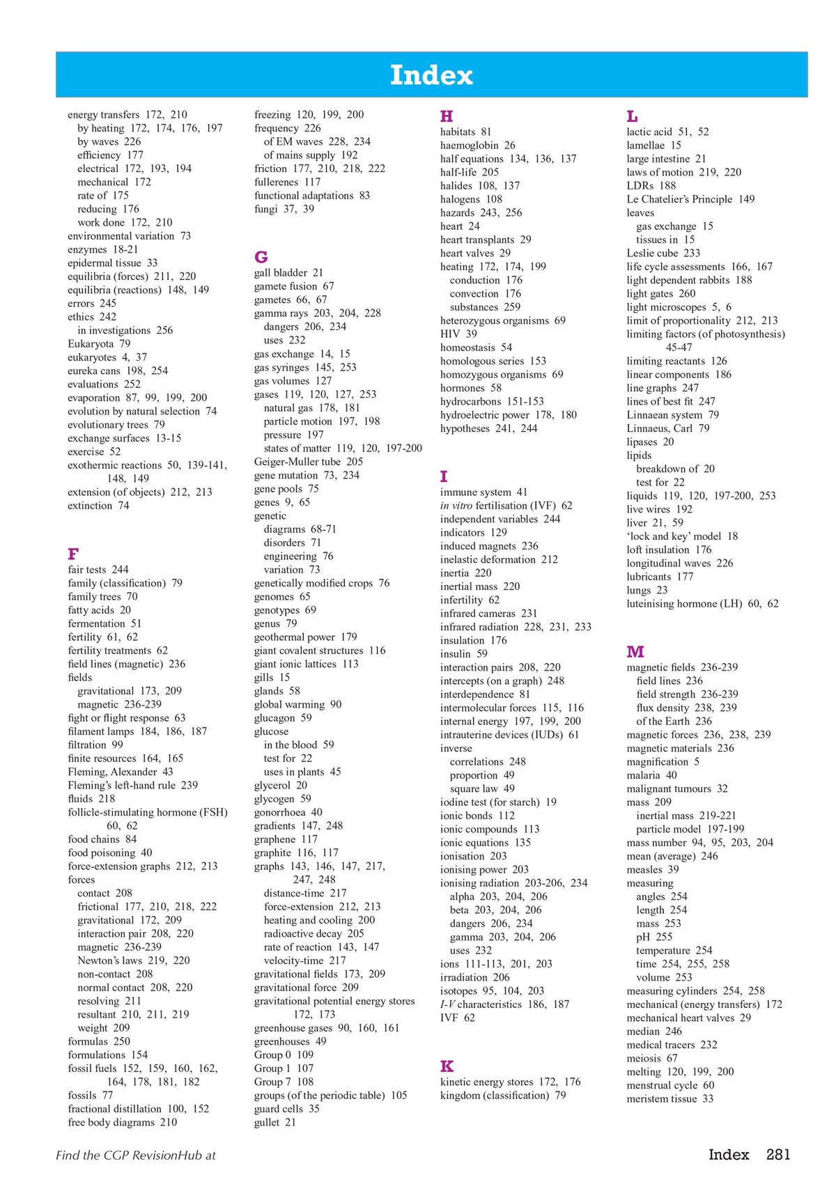 Inside page showing power of electrical appliances with energy transfer equations and worked examples