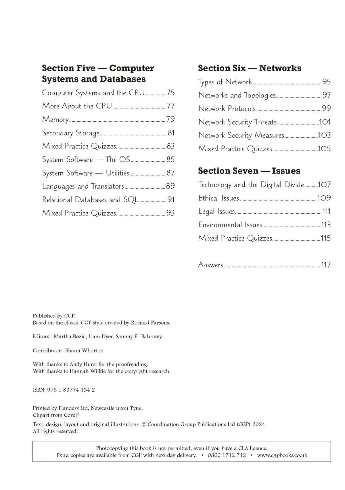 GCSE Computer Science AQA Knowledge Retriever front cover