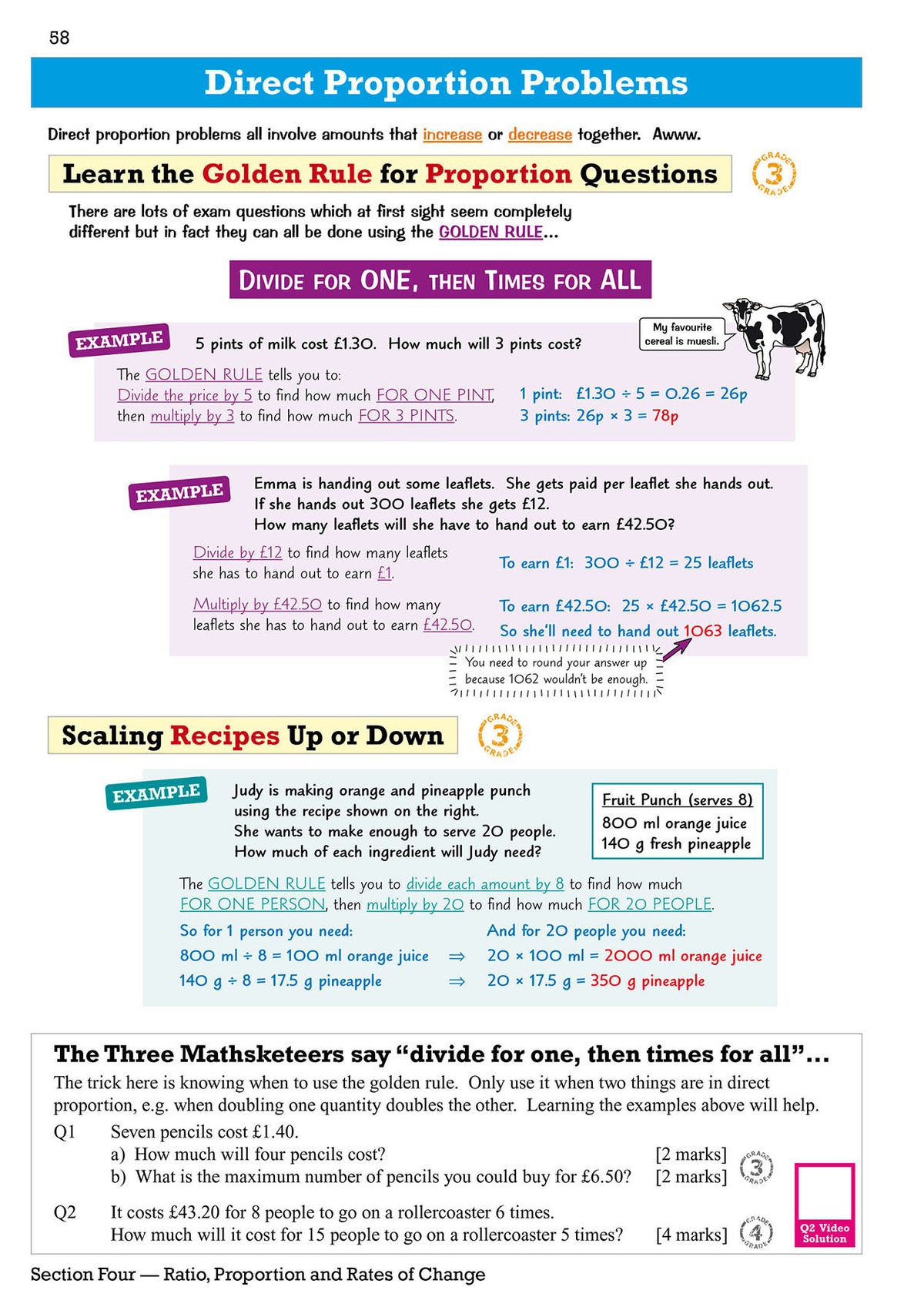 CGP GCSE Maths Revision Guide Foundation cover showing title and online features