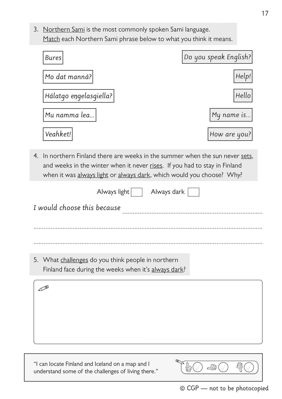 Cover of the KS2 Geography Europe Activity Book by CGP