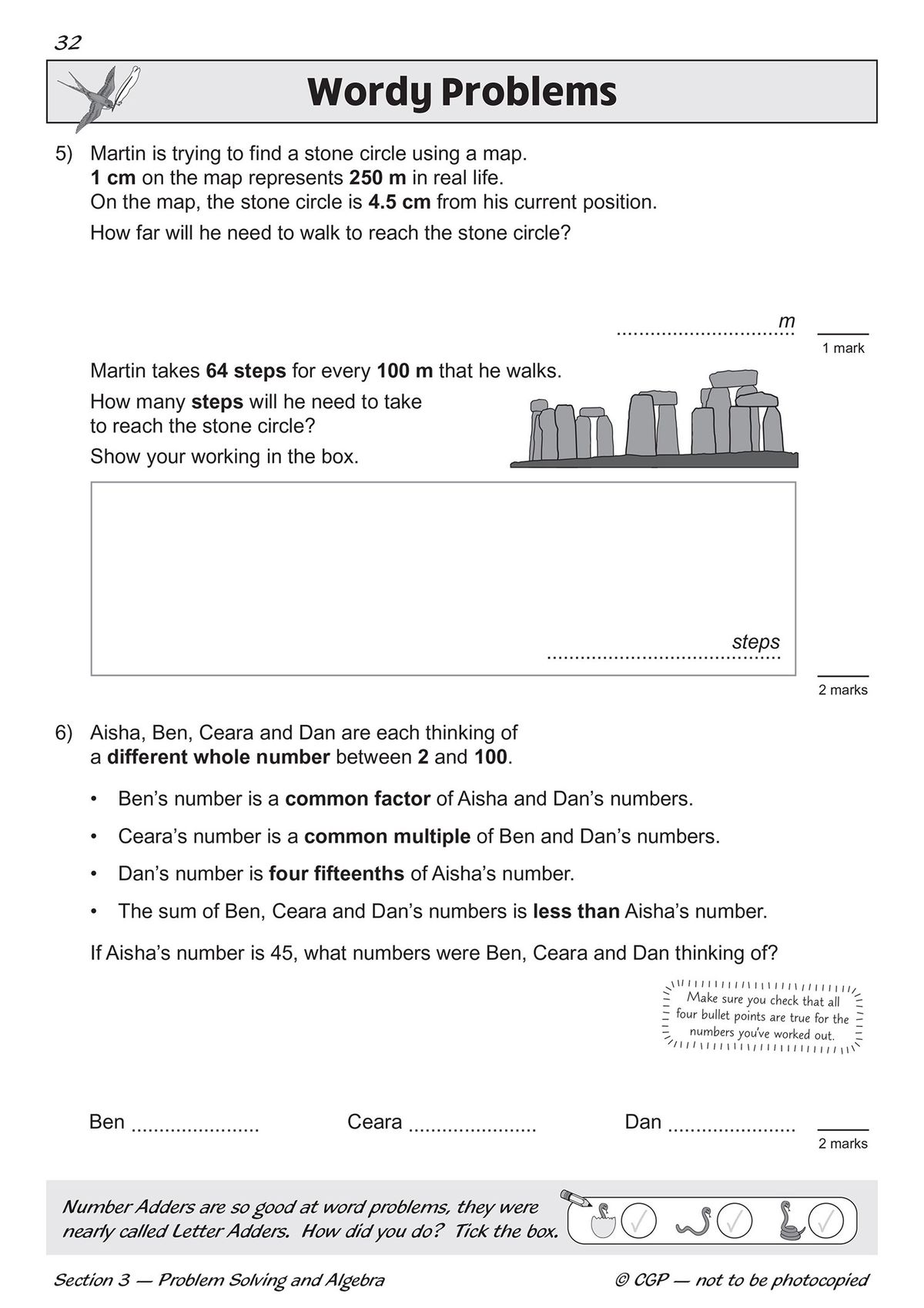 Multi-step wordy problems involving ratio, fractions and problem-solving