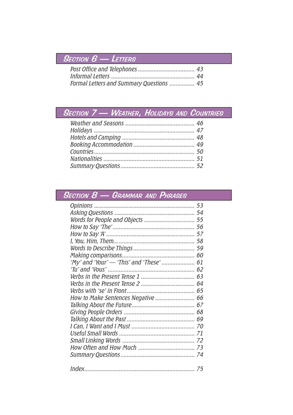 Front cover of the KS3 French Study Guide showing the CGP branding and title