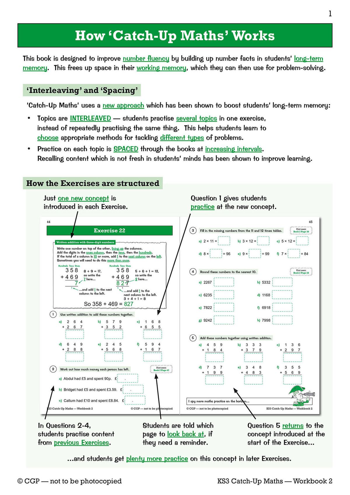 How Catch-Up Maths works with interleaving and spacing explained