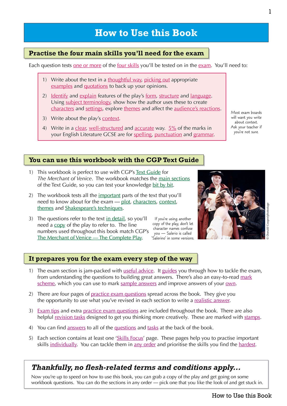 Sample workbook page with Act 1 Scene 2 questions about Portia and her suitors