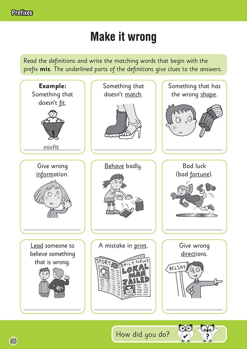 Year 3 Spelling and Vocabulary Workbook front cover showing title and age range