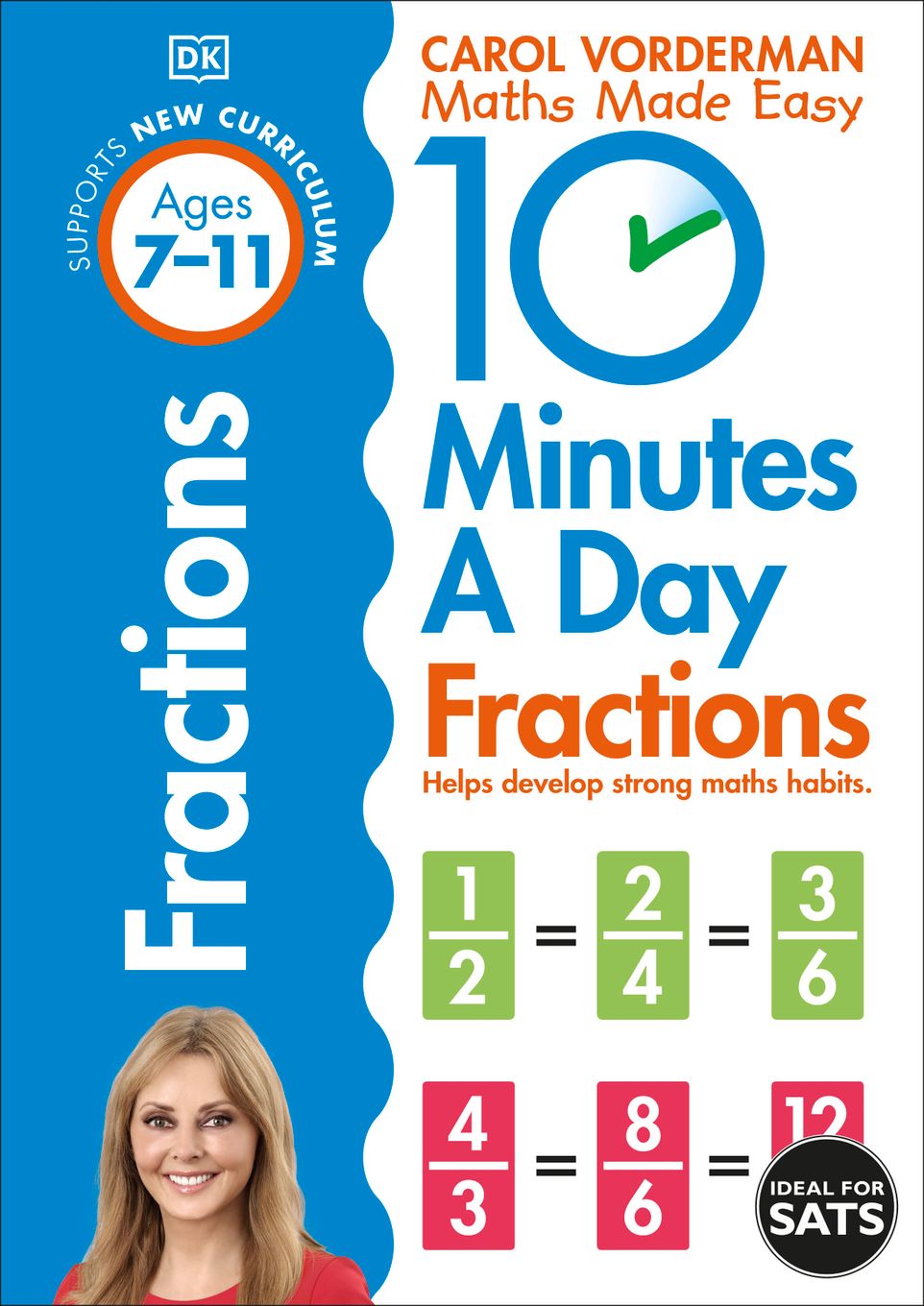 10 Minutes a Day Fractions (Ages 7-11) Main Image