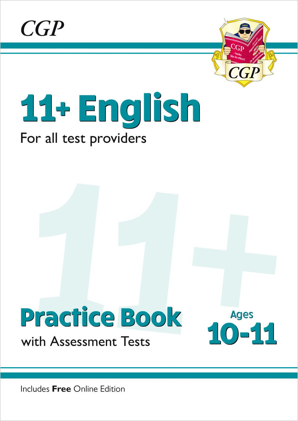 11+ English Practice Book & Assessment Tests - Ages 10-11 (for all test providers) Main Image