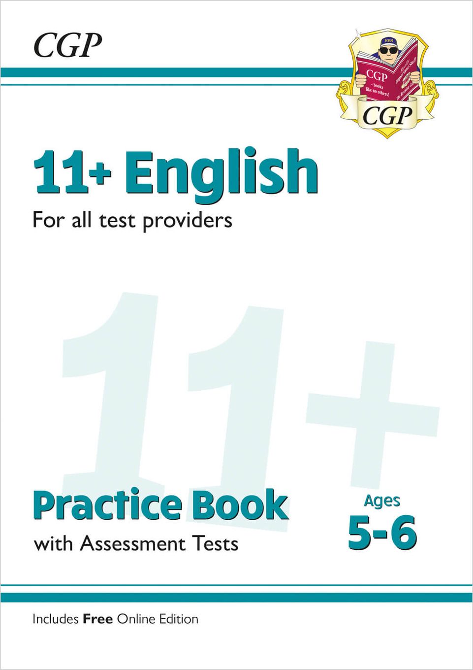 11+ English Practice Book & Assessment Tests - Ages 5-6 (for all test providers) Main Image