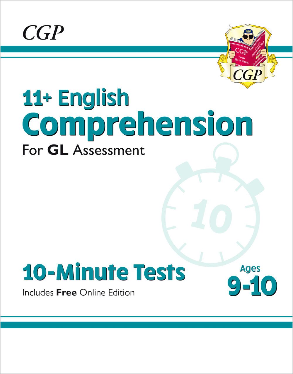 11+ GL 10-Minute Tests: English Comprehension - Ages 9-10 (with Online Edition) Main Image
