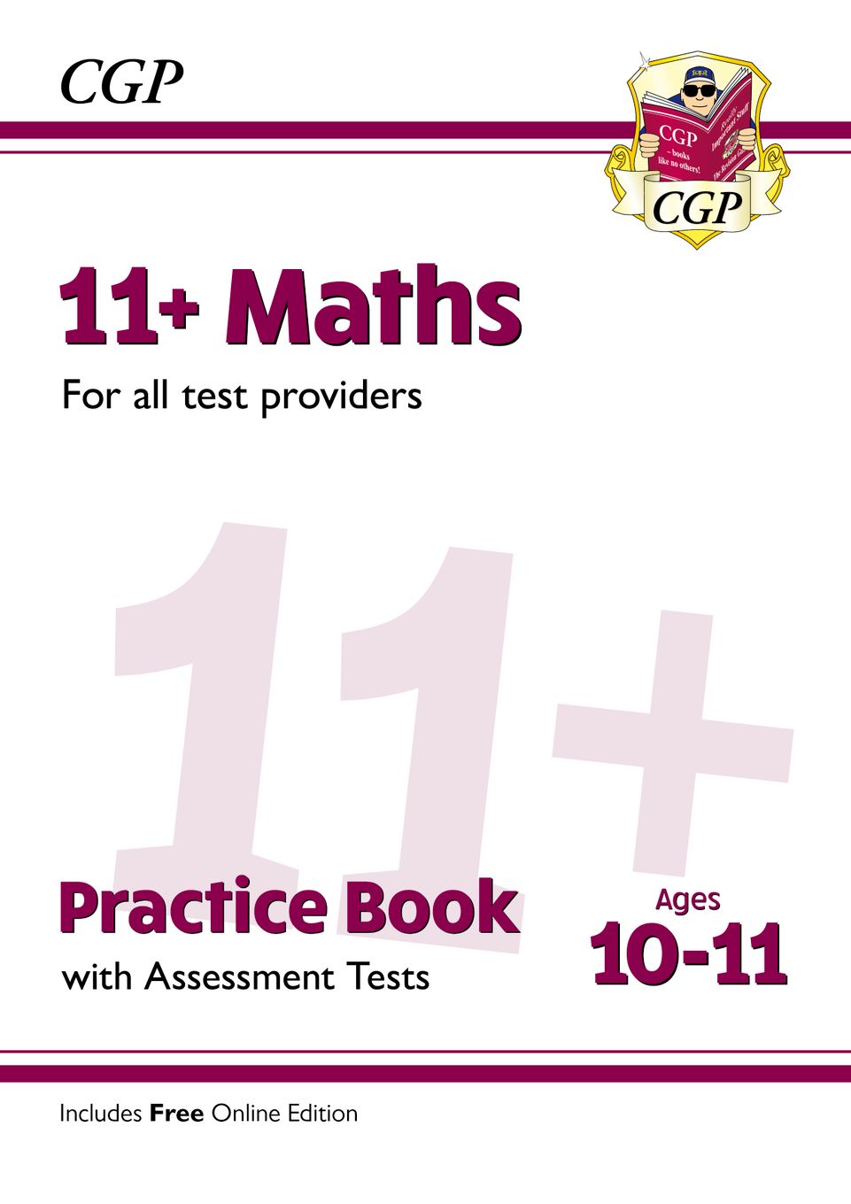 11+ Maths Practice Book & Assessment Tests - Ages 10-11 (for all test providers) Main Image