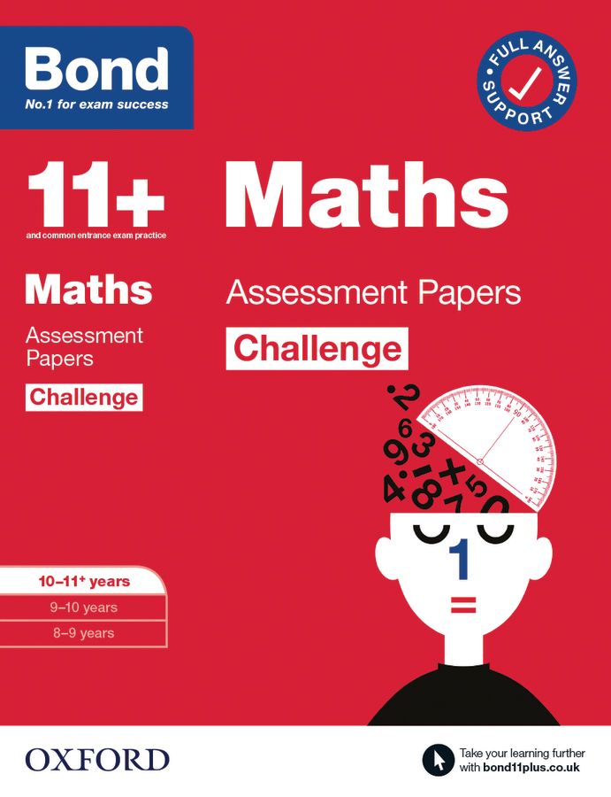 11+ Maths Challenge Tests (Ages 10-11) Main Image