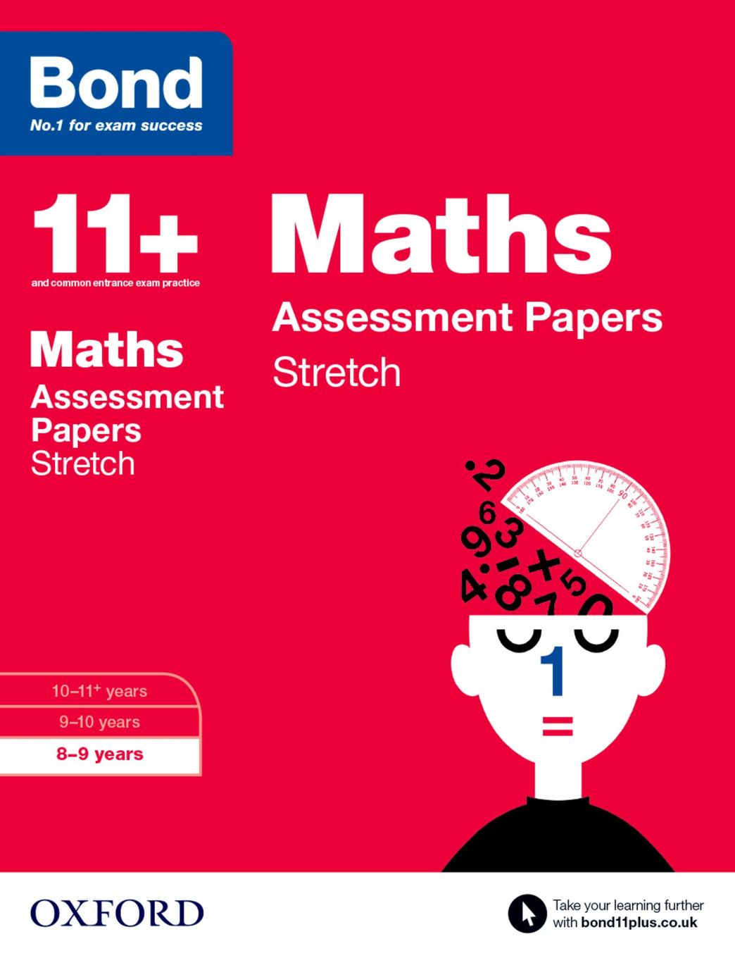 11+ Maths Stretch Tests (Ages 8-9) Main Image
