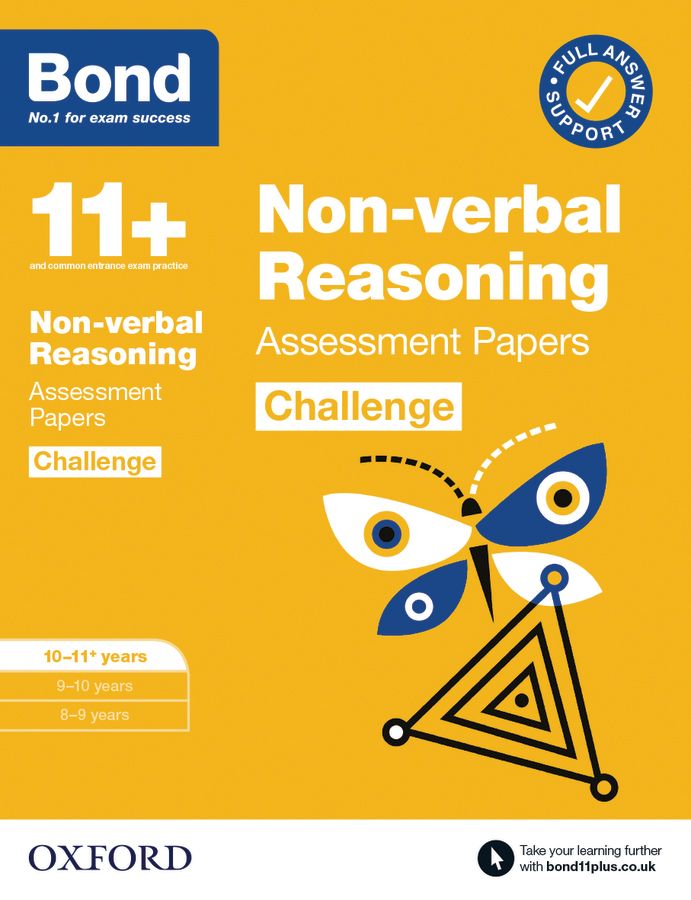 11+ Non-Verbal Reasoning Challenge Tests (Ages 10-11) Main Image