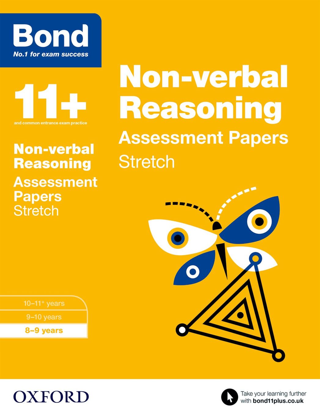 11+ Non-Verbal Reasoning Stretch Tests (Ages 8-9) Main Image