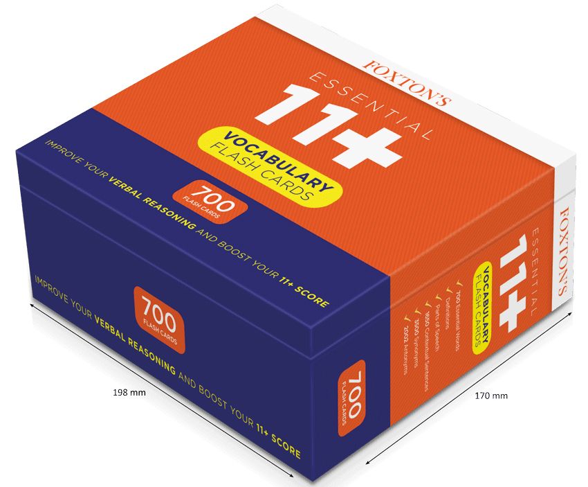 11+ Vocabulary Flash Cards (Ages 7-11) Main Image