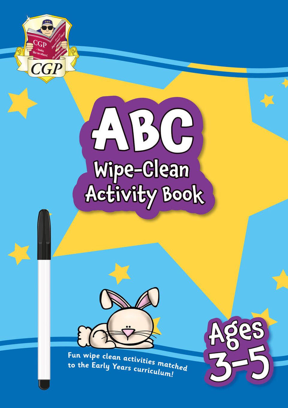 ABC Wipe-Clean Activity Book for Ages 3-5 (with pen) Main Image