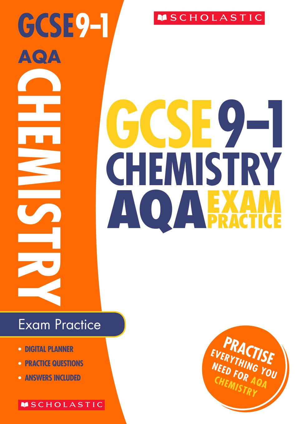 AQA GCSE Chemistry Exam Workbook (Ages 14-16) Main Image
