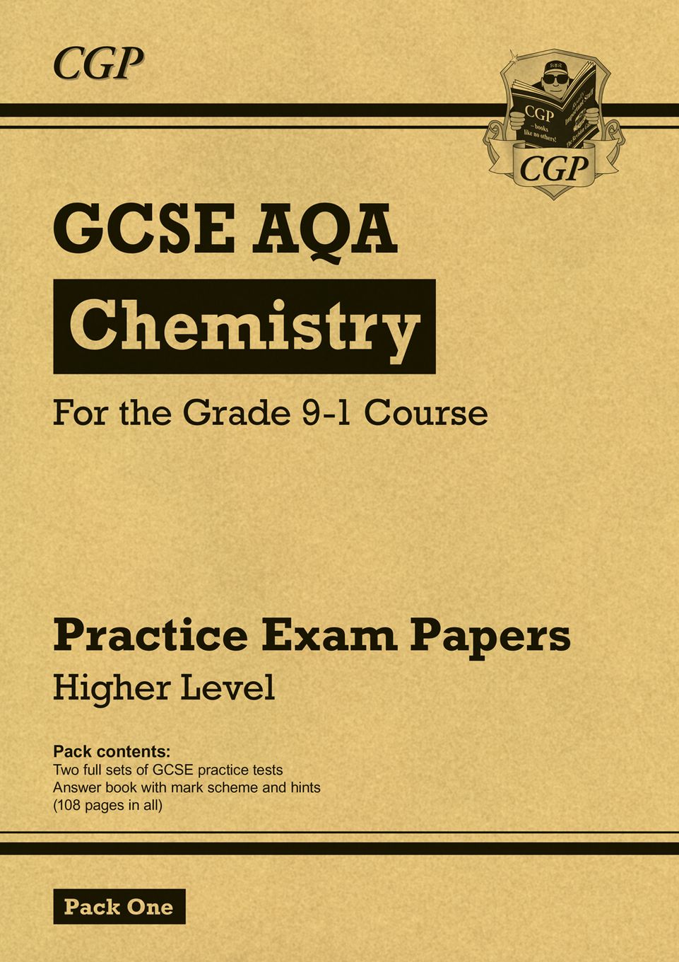 AQA GCSE Chemistry Practice Papers Higher Pack 1 (Ages 15-16) Main Image