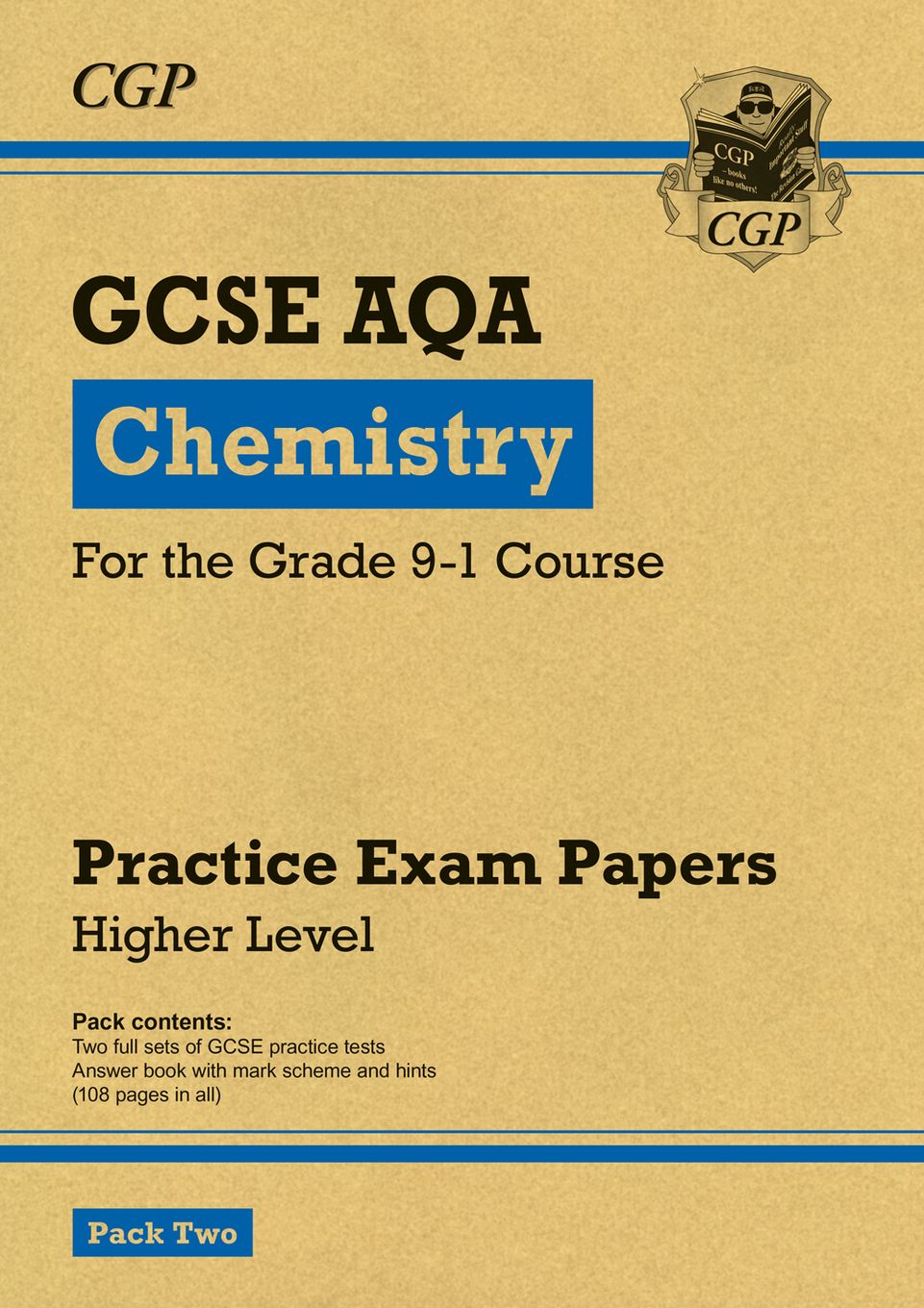 AQA GCSE Chemistry Practice Papers Higher Pack 2 (Ages 15-16) Main Image