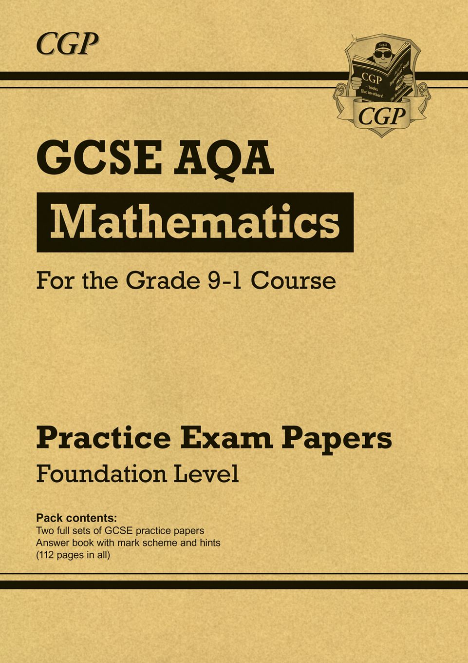 AQA GCSE Maths Practice Papers Foundation (Ages 15-16) Main Image