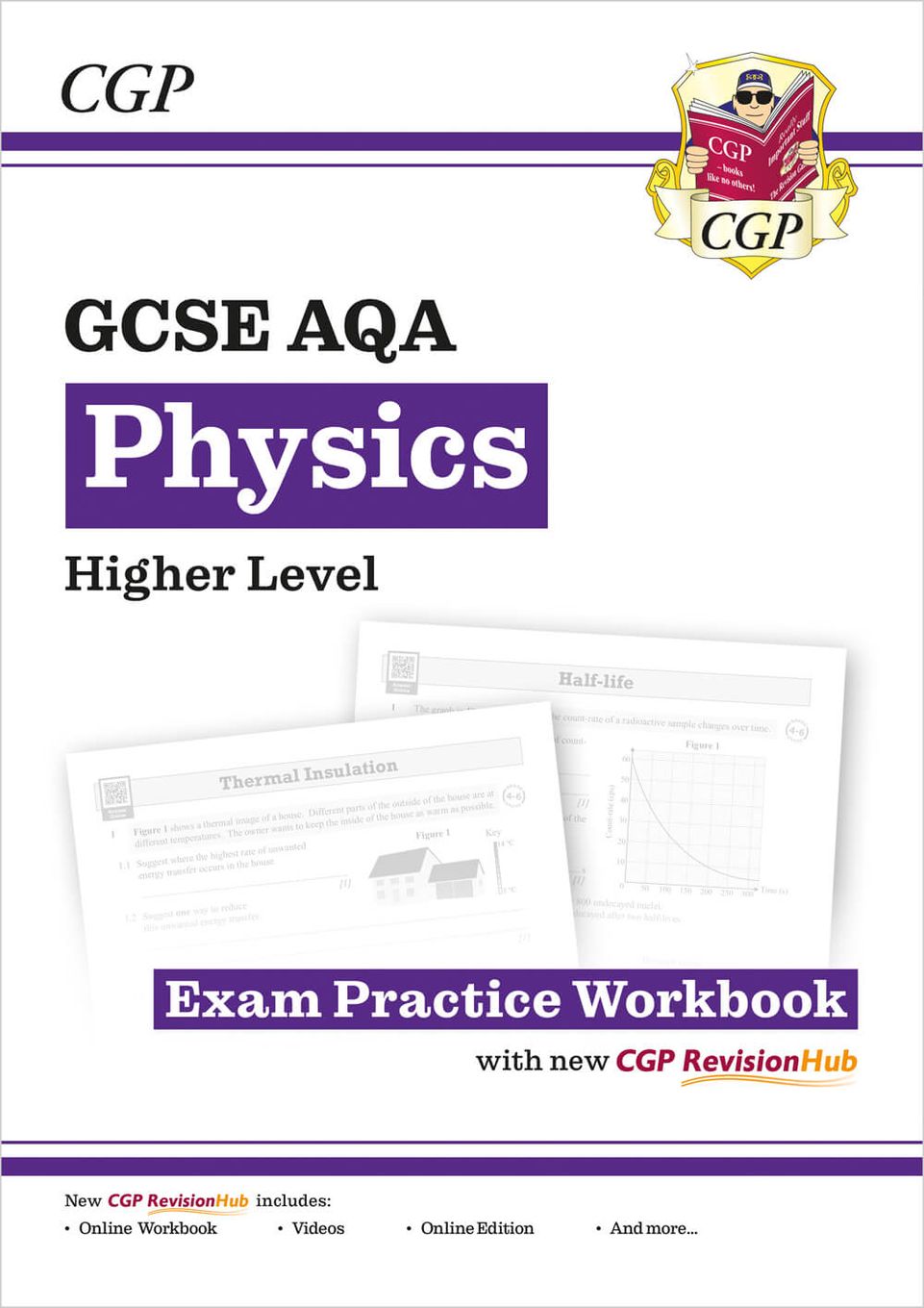 GCSE Physics AQA Higher Exam Practice Workbook Main Image