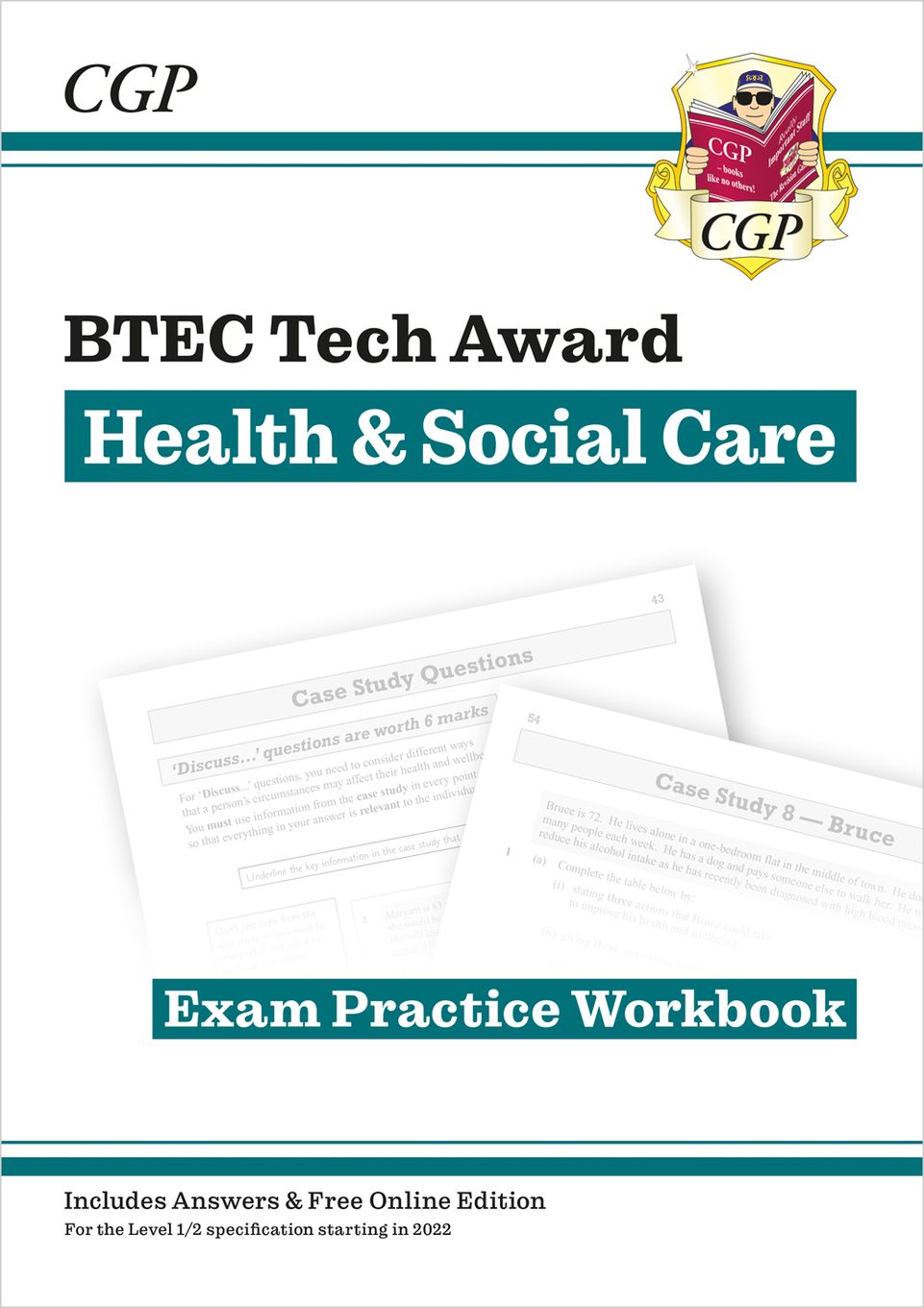 BTEC Tech Award in Health & Social Care: Exam Practice Workbook (for courses starting in 2022) Main Image