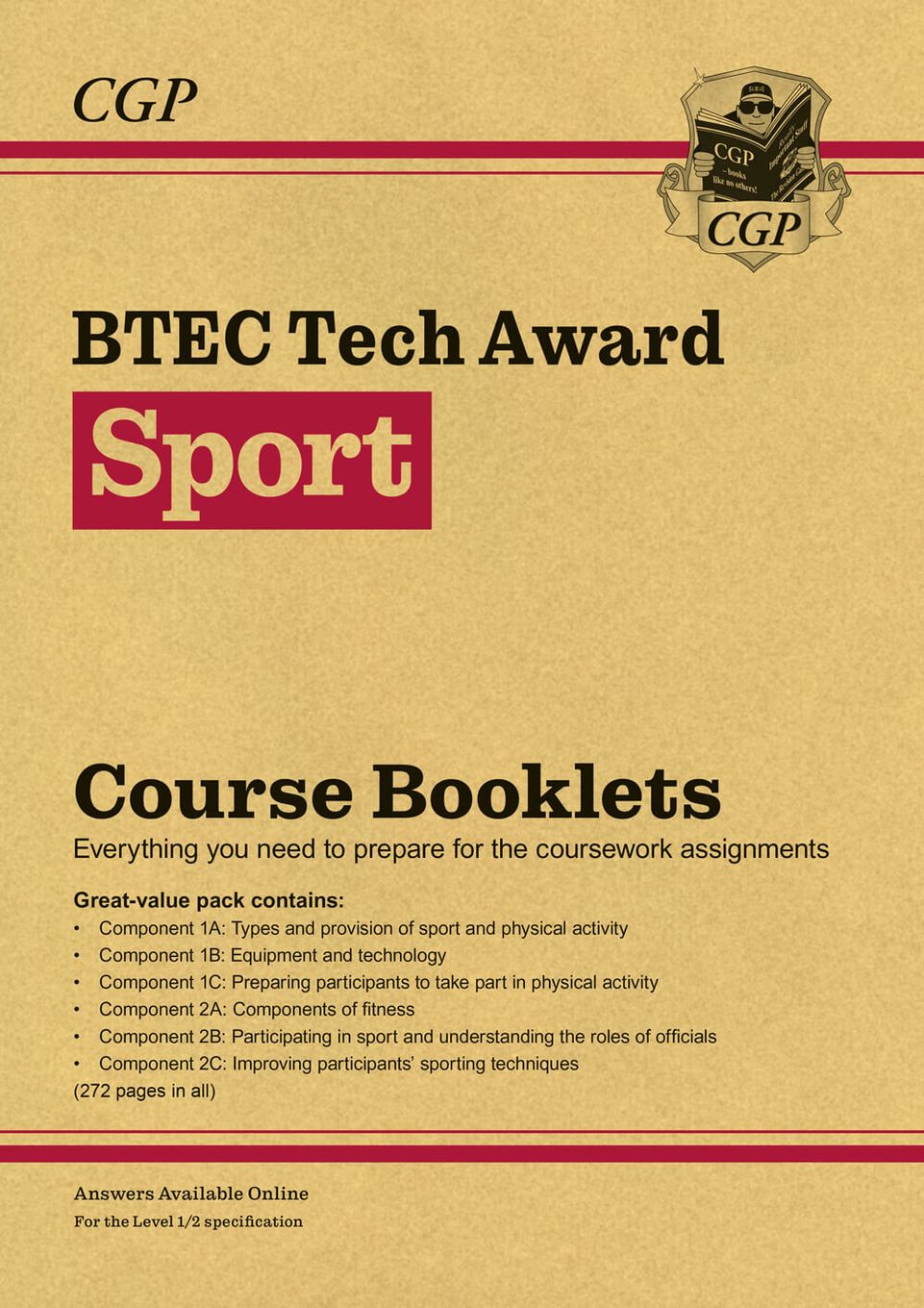 BTEC Tech Award in Sport: Course Booklets Pack (with Online Edition) Main Image