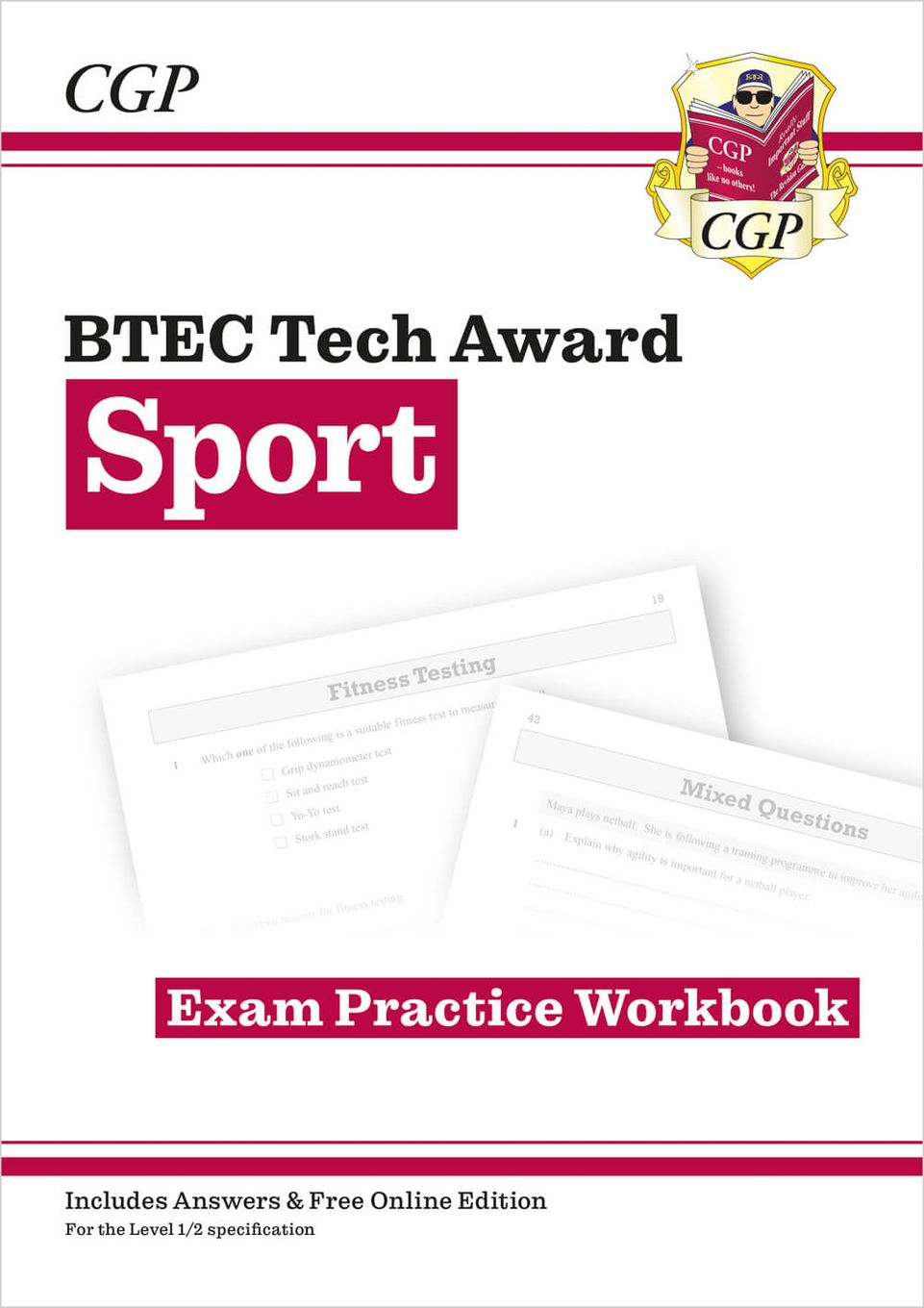 BTEC Tech Award in Sport: Exam Practice Workbook Main Image