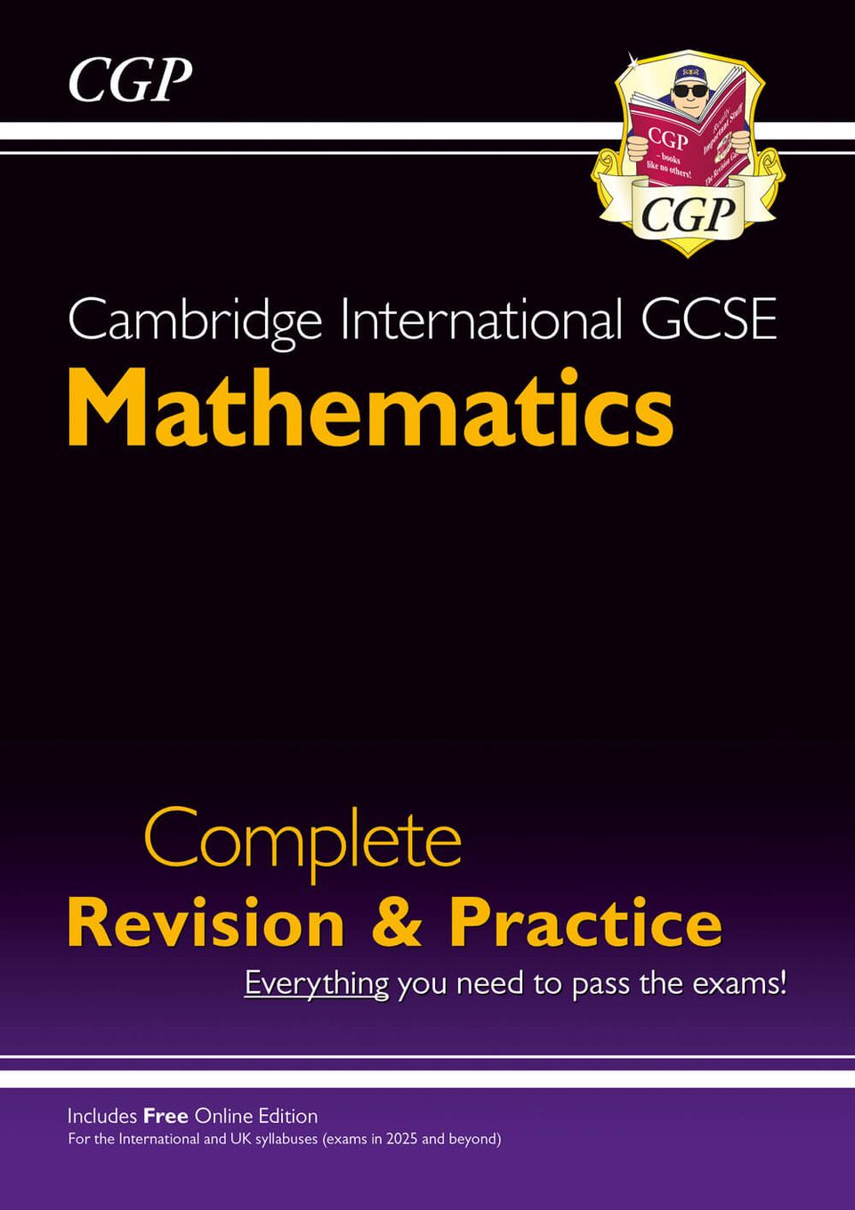 Cambridge International GCSE Maths Complete Revision & Practice: Core & Extended (inc Online Ed) Main Image